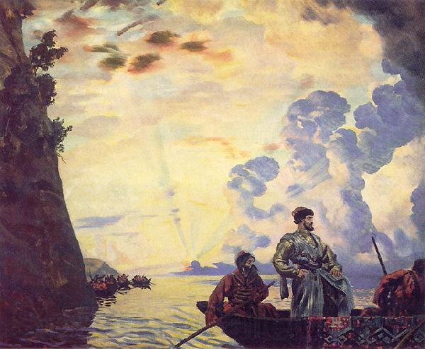 Boris Kustodiev Stepan Razin Spain oil painting art